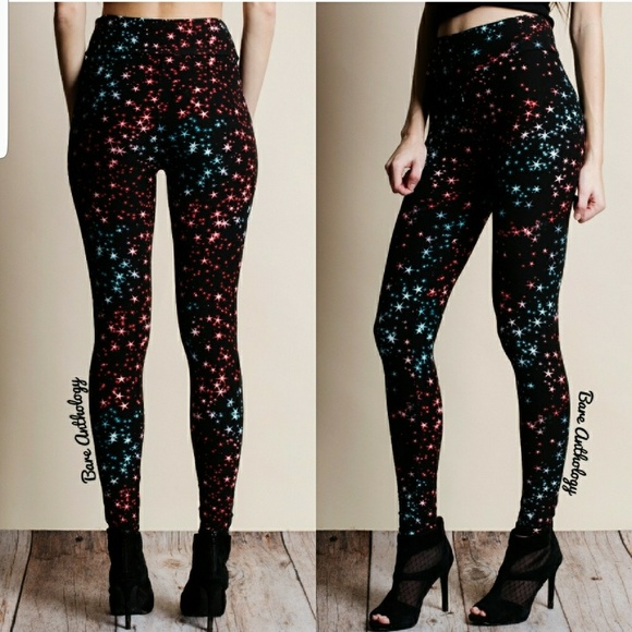 Colorful Galaxy Leggings - Picture 2 of 3